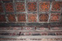 Paintings on ceilings of Drotshang Dorje Chang monastery